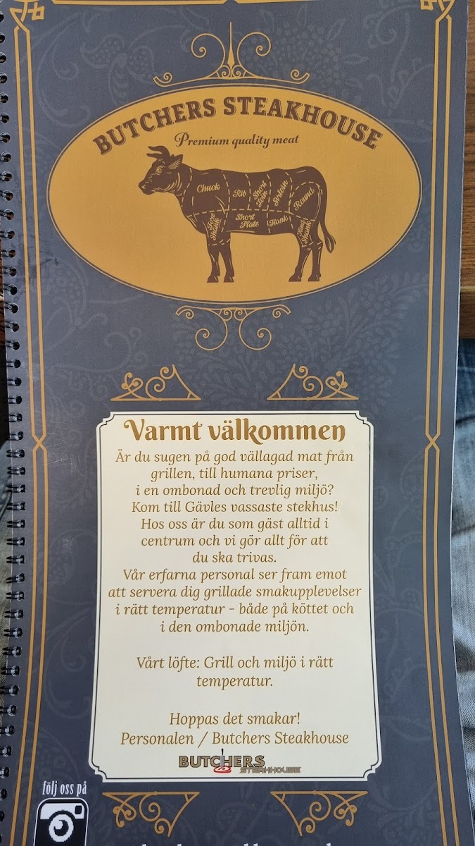Menu Butchers Steakhouse I Gavle-2